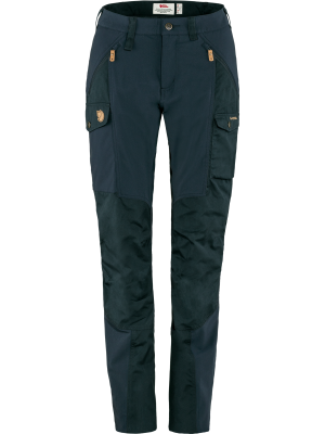 Fjällräven Nikka Trousers Curved W Dark Navy