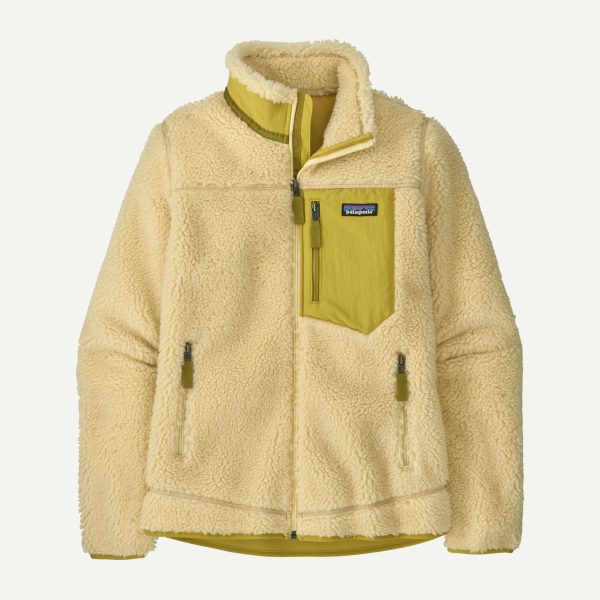 Patagonia W’s Classic Retro-X Jkt Buttercup Yellow