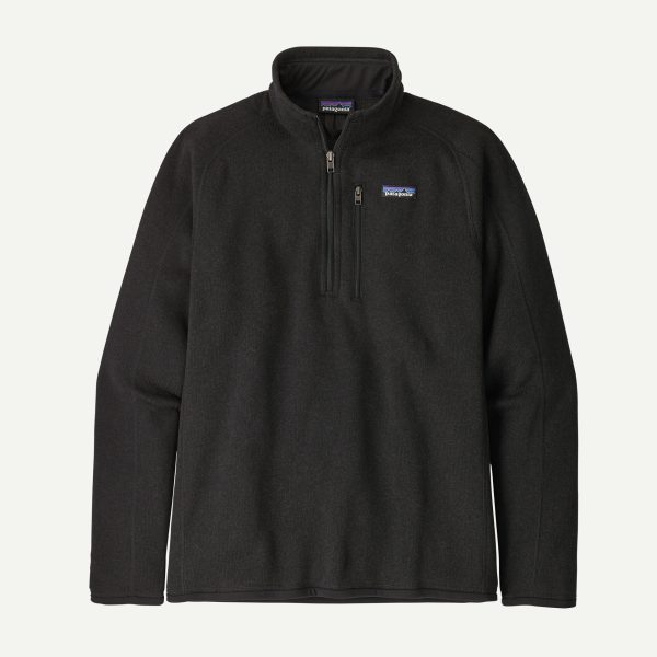 Patagonia M’s Better Sweater 1/4 Zip Black