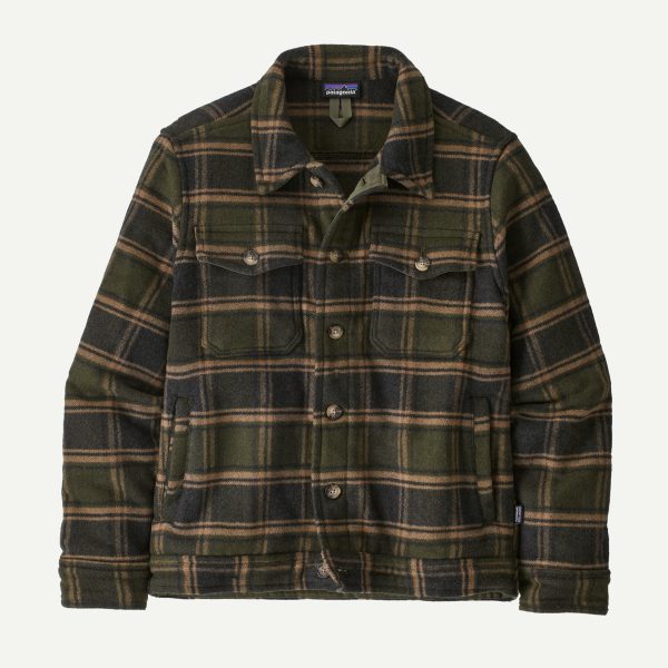 Patagonia M’s Melton Wool Trucker Jkt Hope: Basin Green