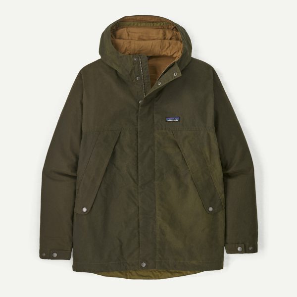 Patagonia Waxed Cotton Jkt Basin Green